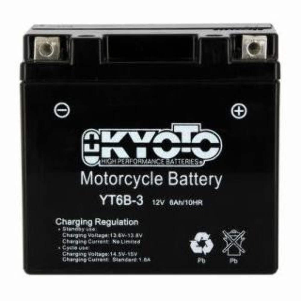 Batterie YT6B-3 KYOTO AGM active résout les problèmes de démarrage à froid