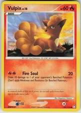 Pokemon Vulpix 107/123 Mysterious Treasures Common NM on eBay