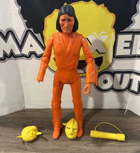 Marx Johnny West JWA Orange Geronimo With Accessories
