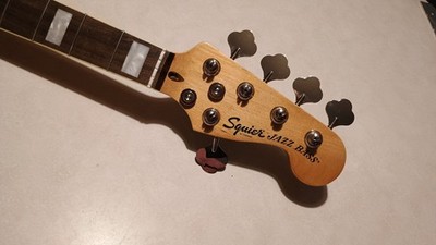 OPEN BOX FENDER SQUIER CLASSIC VIBE 70s V 5 STRING JAZZ BASS GUITAR NECK LOADED