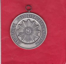 Niemieckie policyjne kuratorium sportowe -Srebrny medal judo i pierścienie - Allkat. 1978