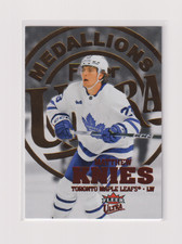 2023-24 Fleer Ultra Matthew Knies Rookie Medallions Titian 53/75 RC