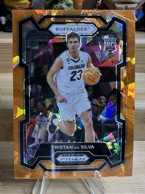 Tristan da Silva (RC) Orange Ice Prizm 2024-25 Panini Prizm Draft Picks #61