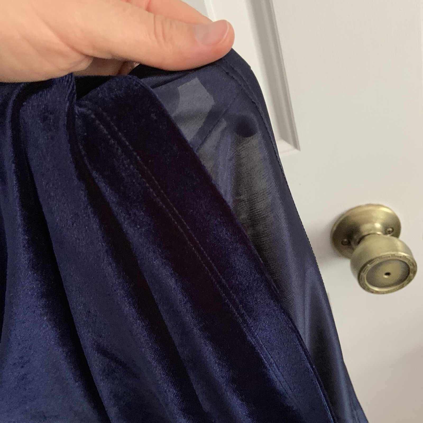 David Meister Boned support Blue Velvet one shoulder Party Cocktail Dress sz 10