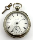 Waltham 1880 Antique Mechanical Pocket Watch  11J  18s   1298170  NON-WORKING
