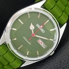 REFURBISHED VINTAGE SEIKO AUTOMATIC 6309A JAPAN MENS GREEN DIAL WATCH a443225-1