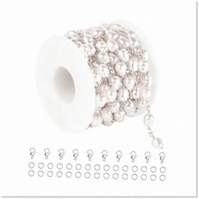 4m Imitation Pearl Beading Chain for Jewelry Making