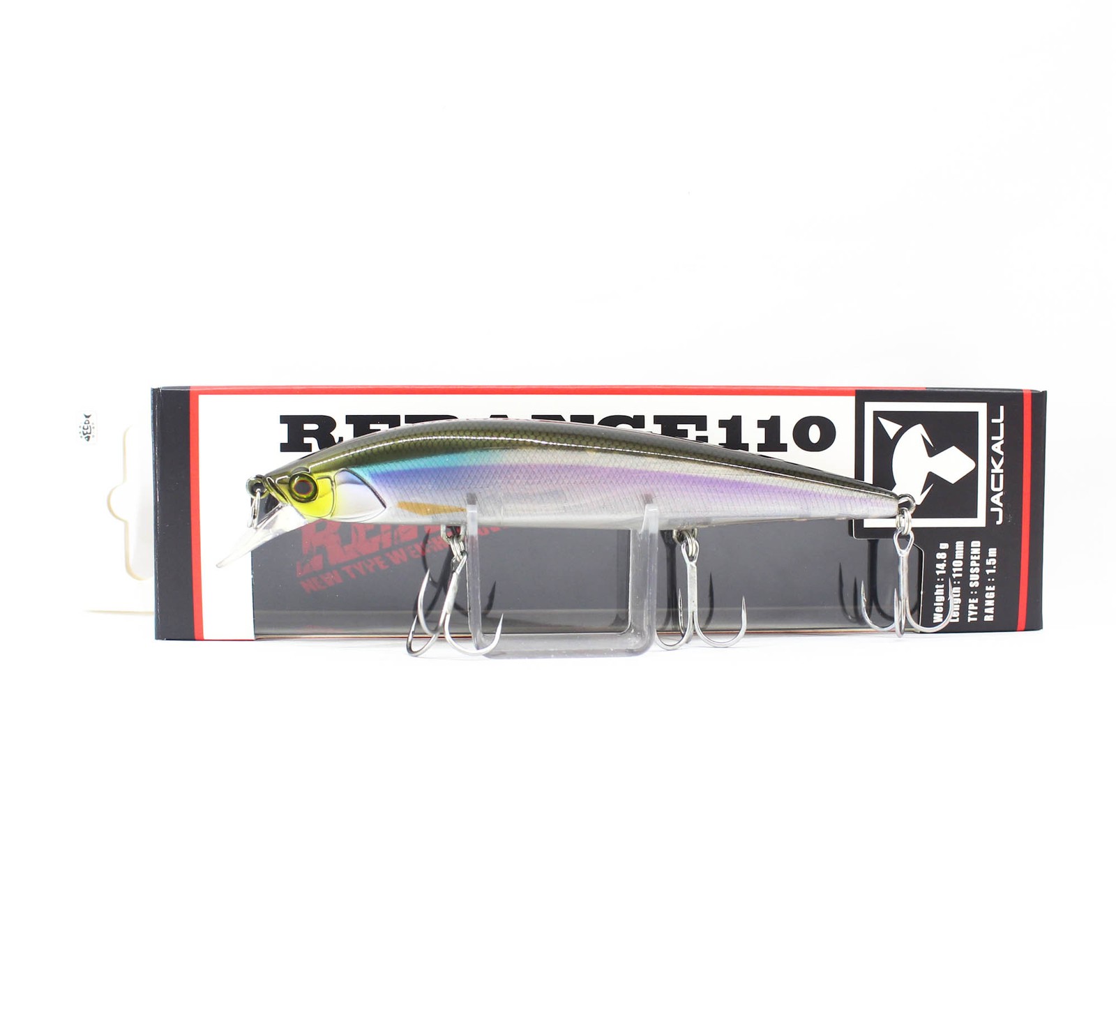 Jackall Rerange 110 SP Suspend Lure Ghost Wakasagi 2 (4499)