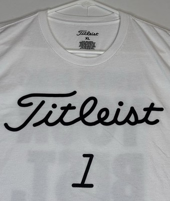Titleist T-Shirt Mens Large White Pro V1 Golf Always Bring Your