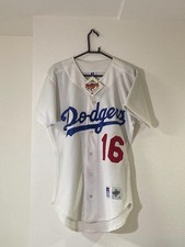 Los Angeles Dodgers Hideo Nomo #16 Authentic Jersey by Russell Athletic Used