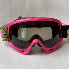 Oakley Snow Ski Goggles Origins Frame MX 0OO7029 Circuit Pink Green w Dark/Clear