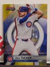 2025 Bowman's Best - Kyle Tucker #2 Yellow Lazer Refractor /75