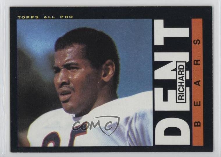 1985 Topps Richard Dent #24 Rookie RC HOF 1f3n