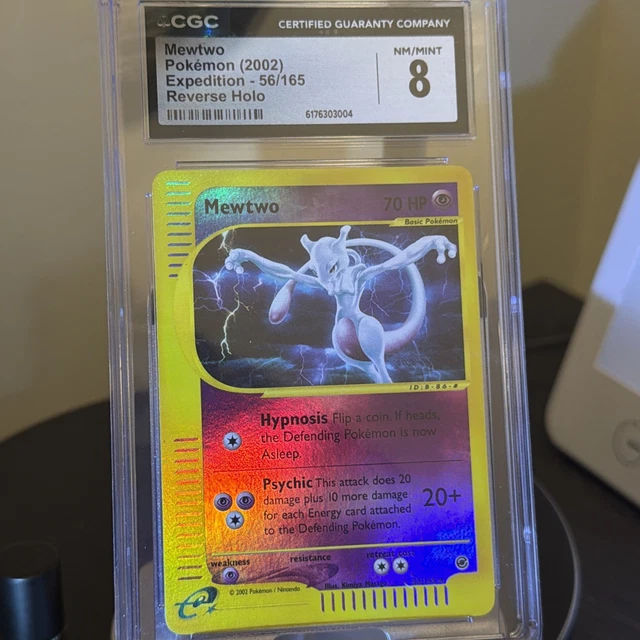 Mewtwo 20/165 Expedition Reverse Holo ENG 2002 CGC 8 - LOW POP