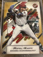 ⚾️ 2025 Topps Pristine Ketel Marte Gold Refractor /50 Diamondbacks #39! ⚾️