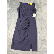 Women’s Indigo Calvin Klein Sheath Dress Size 6 New With Tags Exc