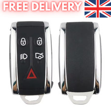 Remote Key Fob Case 5 Button For Jaguar XK XF XKR XFR XK8 Key Shell