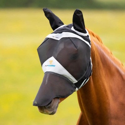 Fly Guard Pro Pro Mesh Fly Mask with Nose - OLD STYLE