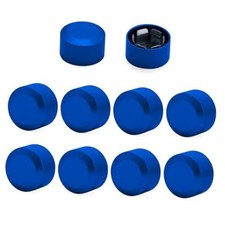 Bolt Covers Caps Engine Bolt Topper Cap Fit for Harley Twin Cam 9mm-12mm Blue