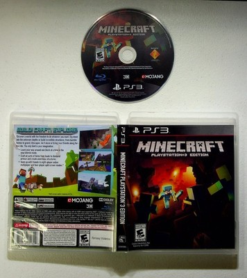 Minecraft PlayStation 3 Edition PS3 Video Game Multiplayer Survival Crafting