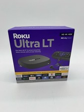 Roku Ultra LT 2023 Streaming Player 4K HDR Dolby Vision Ethernet Black