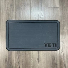 YETI Cooler Pad Comfort Non Slip Mat Size 23”x13” Black Grey
