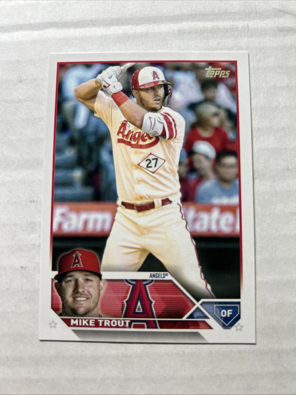 2023 Topps Series 1 1st Edition - #27 Mike Trout