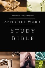 NKJV, APPLY THE WORD STUDY BIBLE, HARDCOVER, RED LETTER: By Thomas Nelson *NEW*
