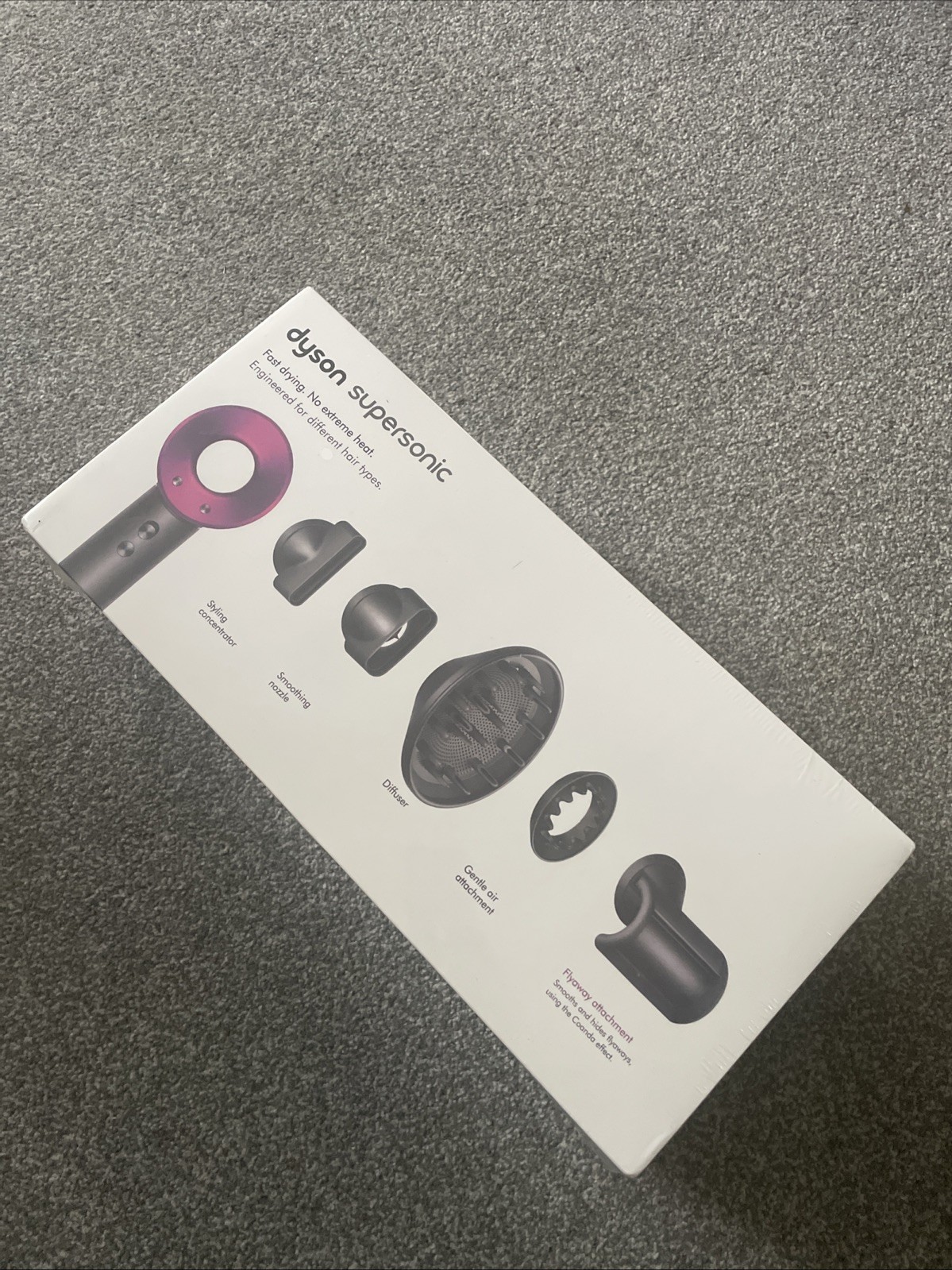 Dyson Supersonic Professional Hair Dryer Pink-Grey Brand New And Sealed