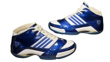 TMAC 6 Adidas All Star Blue White Lace Up Bas...