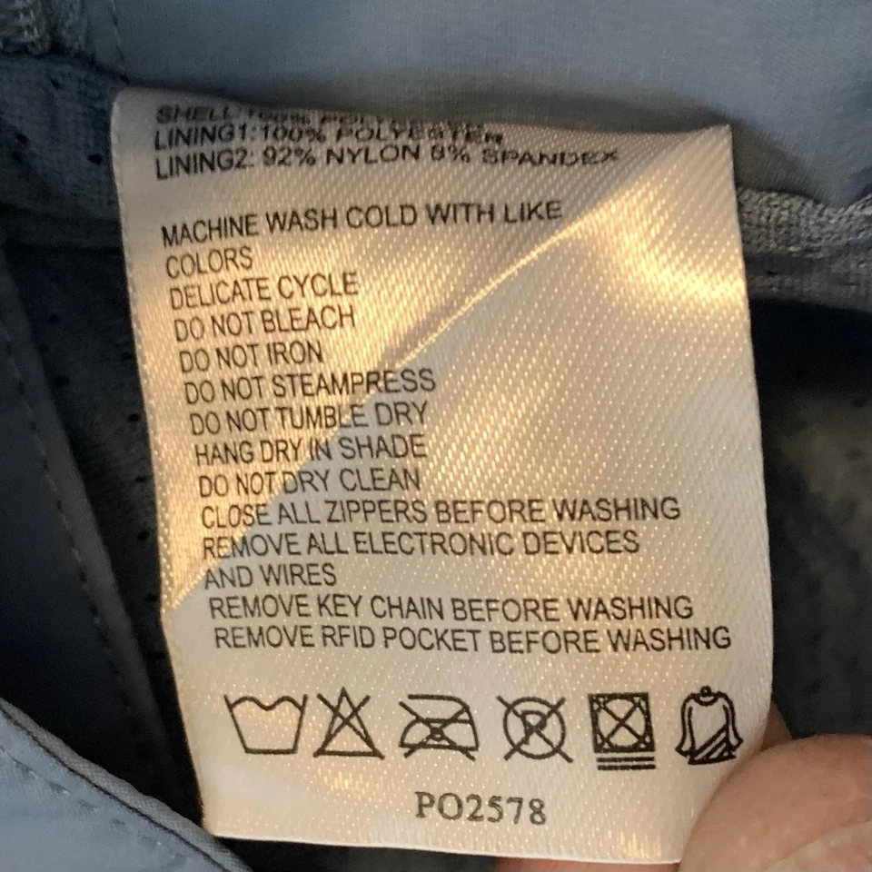 SCOTTeVEST Jacket Mens Medium Blue Tropiformer 3D Travel TEC Convertible Vest - Image 3 of 4