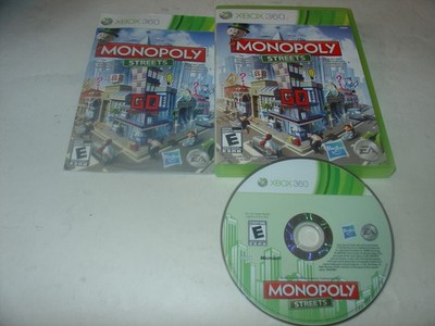 Monopoly Streets (Microsoft Xbox 360, 2010) Minty Complete CIB Tested Working