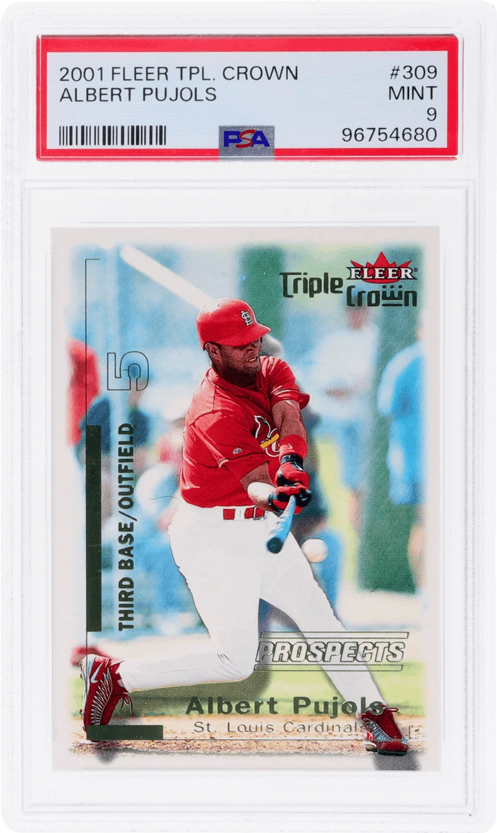 Fleer Albert Pujols Rookie Baseball Sports Trading Cards