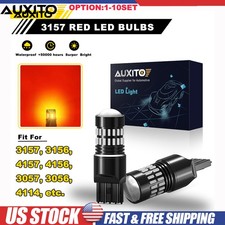 3157 3156 Led Red Brake Stop Tail Parking Light Bulb Super Bright Canbus 2-20x 3157 3156 Led Red Brake Stop Tail Parking Light Bulb Super Bright Canbus 2-20x