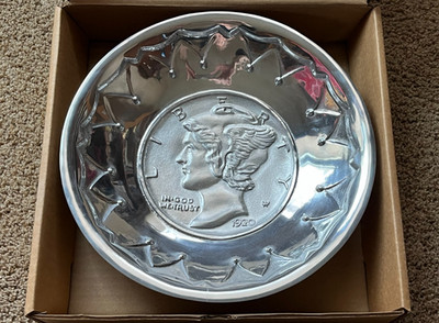 Robert Dennison Mercury Head Dime Bowl Great American Coin Collection Silver