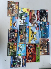 LEGO Bulk Lot 40lbs with vintage sets - comes with 40 manuals