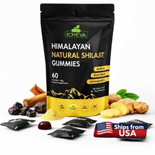 Himalayan Natural Shilajit Gummies 60ct  85 Minerals 75 Fulvic Acid