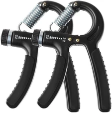 Adjustable Hand Grip Strengthener 22 110 Lbs 2 Pack Forearm Exerciser