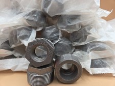 1-1/2" x 3/4" inch black malleable Hex Bushing Made In USA ๐บ๐ธ American Steel
