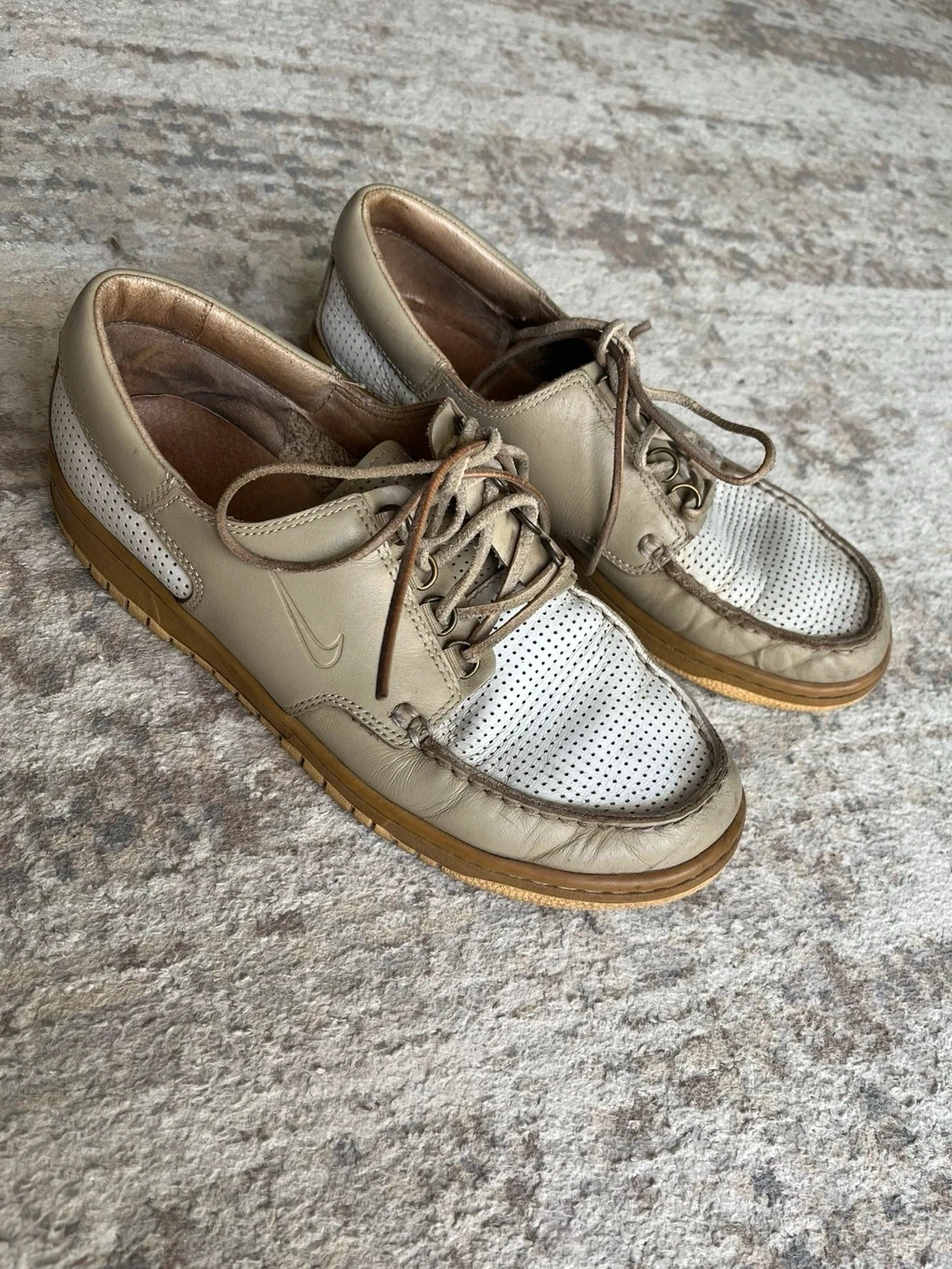 Nike 313264 212 2007 scarpe da tennis Nike vintage in pelle taglia US 9 5 EUR 43