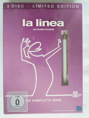 La Linea Die komplette Serie - 3 DVD Disc LIMITED EDITION inkl. Stift - NEU OVP