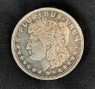 Morgan Dollar Design - 1 Troy Oz .999 Fine Pure Silver Round Coin Bar