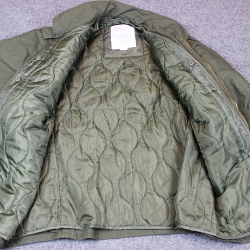 Chaqueta de campo Rothco para hombre grande verde 1-0506-OD1.61 forro militar del ejército M-65 - Imagen 9 de 14