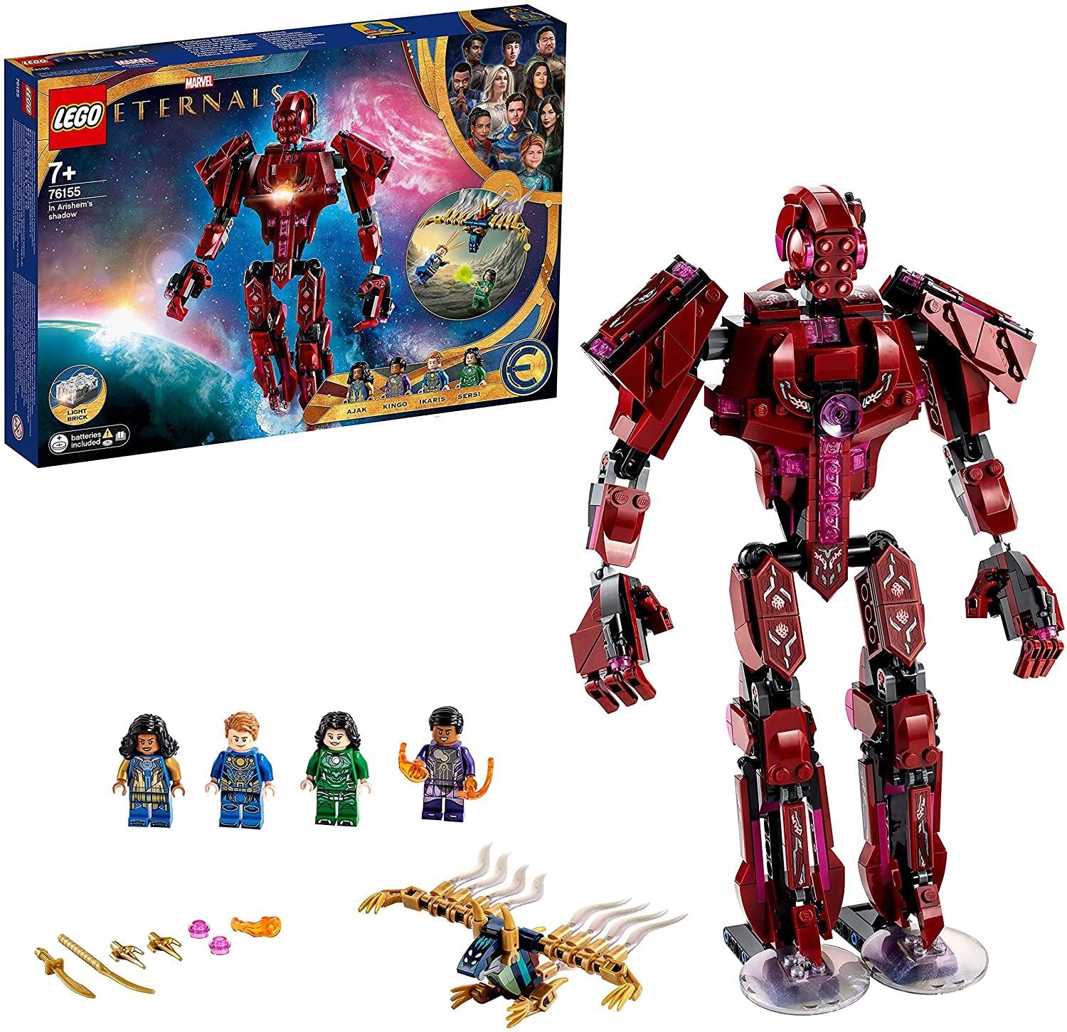 Lego 76155 Marvel Eternals In Arishem,s Shadow 493 pcs age 7+ ~ NEW lego sealed~ - Image 7