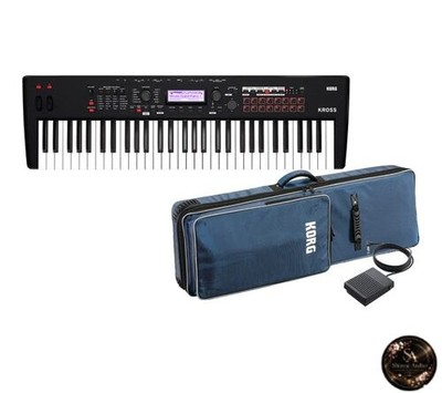 KORG KROSS 2 Synthesizer Workstation 61 Tasten Modell Super Matt Schwarz