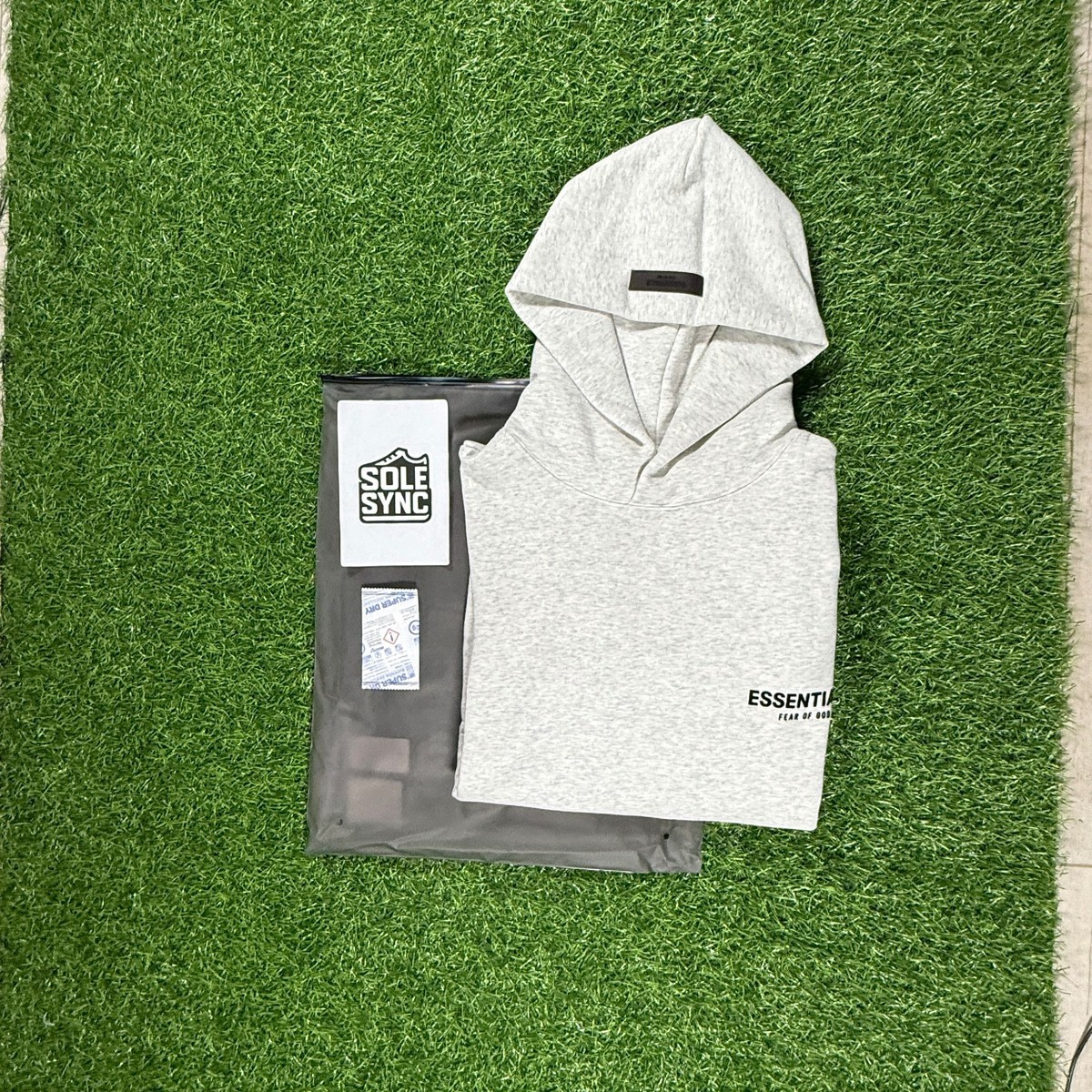 Fear of God Essentials Hoodie SS22 Light Oatmeal - 100% Authentic