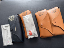 Ray-Ban Sunglasses Cases -- Mixed Lot of 4 New Old Stock Vintage Cases -