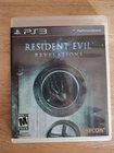 PS3 Resident Evil Revelations No Manual