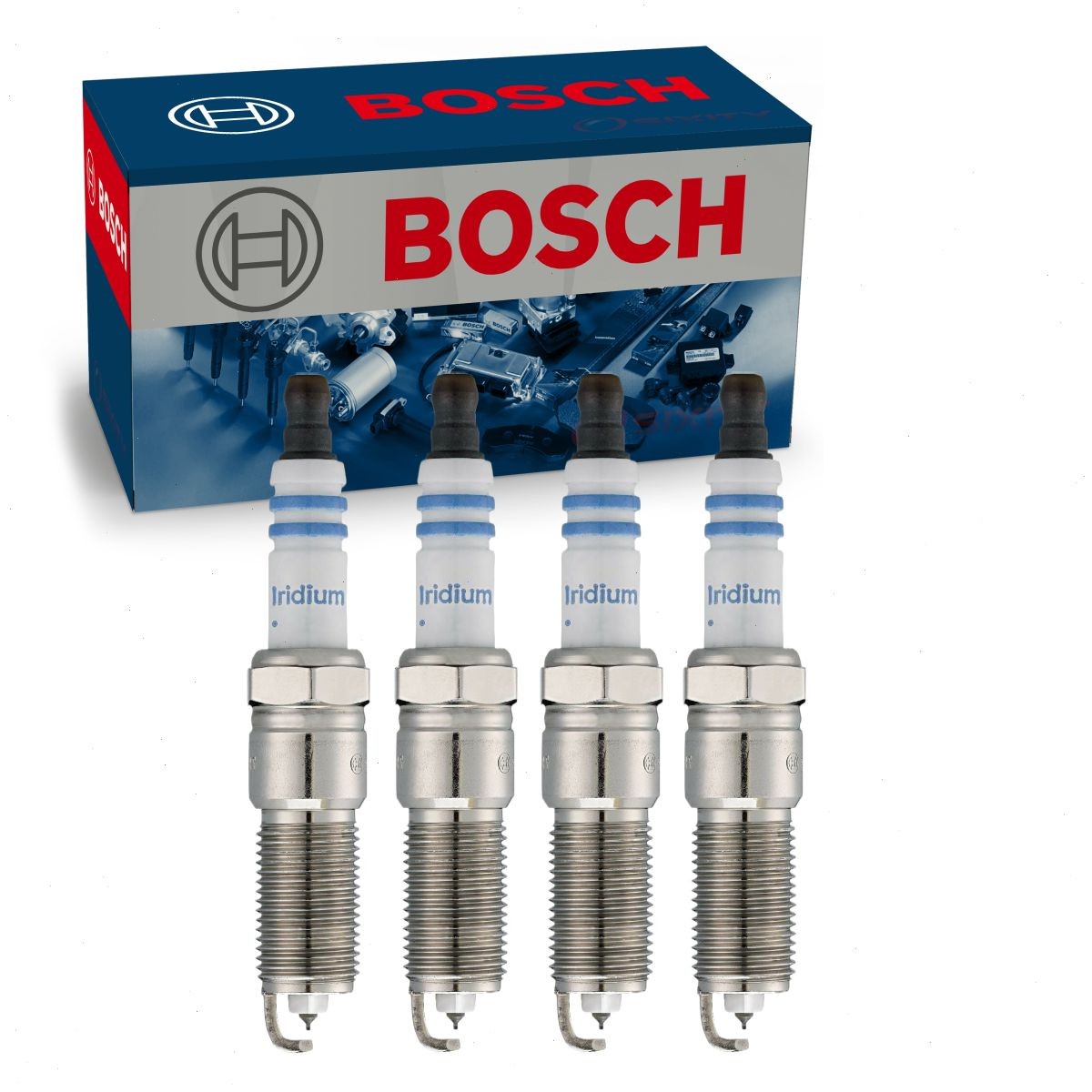 4 pc Bosch Double Iridium Spark Plugs for 2006-2015 Mazda MX-5 Miata 2.0L L4 si
