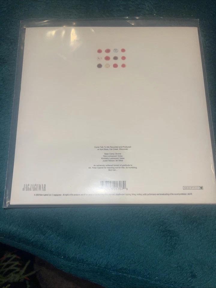 Peter Gabriel Bon Iver Split Single Record Store Day - Image 2 of 2